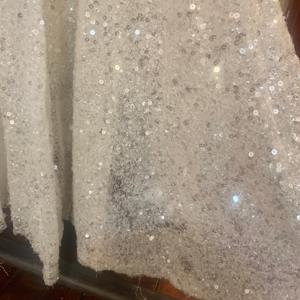 Stunning Berta sequin Runway Sample wedding gown 2 17-205 - Picture 13 of 16